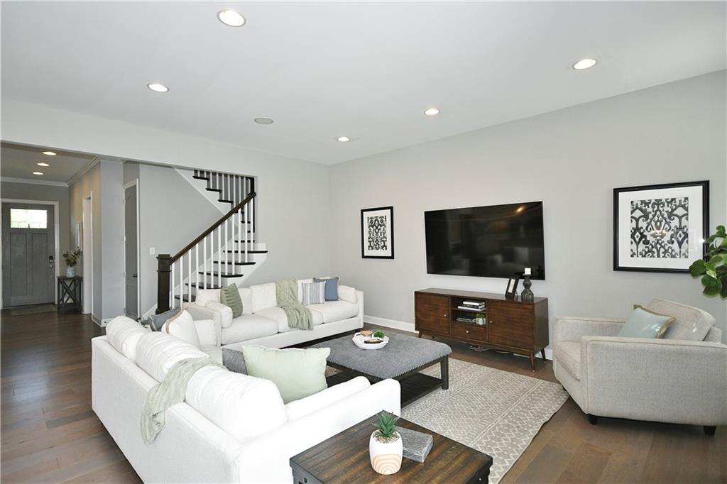 239 Venango Trail Mars, PA 16046 - Photo 5 of 39 a living room with furniture and a flat screen tv