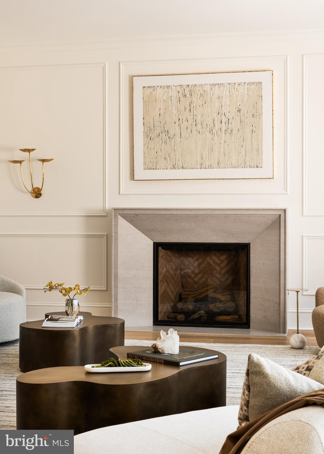 8634 Overlook Road McLean, VA 22102 - Photo 17 of 76 Tailored millwork and statement lighting