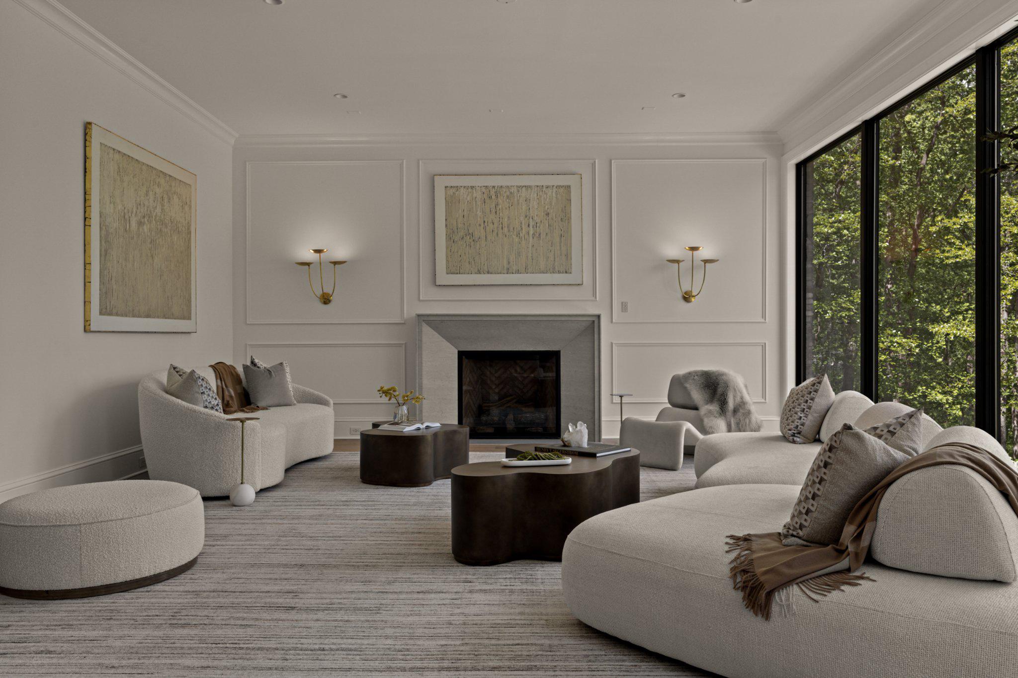8634 Overlook Road McLean, VA 22102 - Photo 17 of 88 Serene modern living space with elegance.