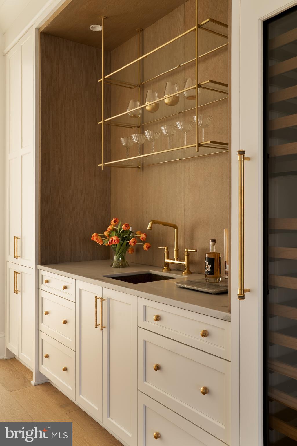 8634 Overlook Road McLean, VA 22102 - Photo 29 of 76 Butler's pantry with integrated wine fridge