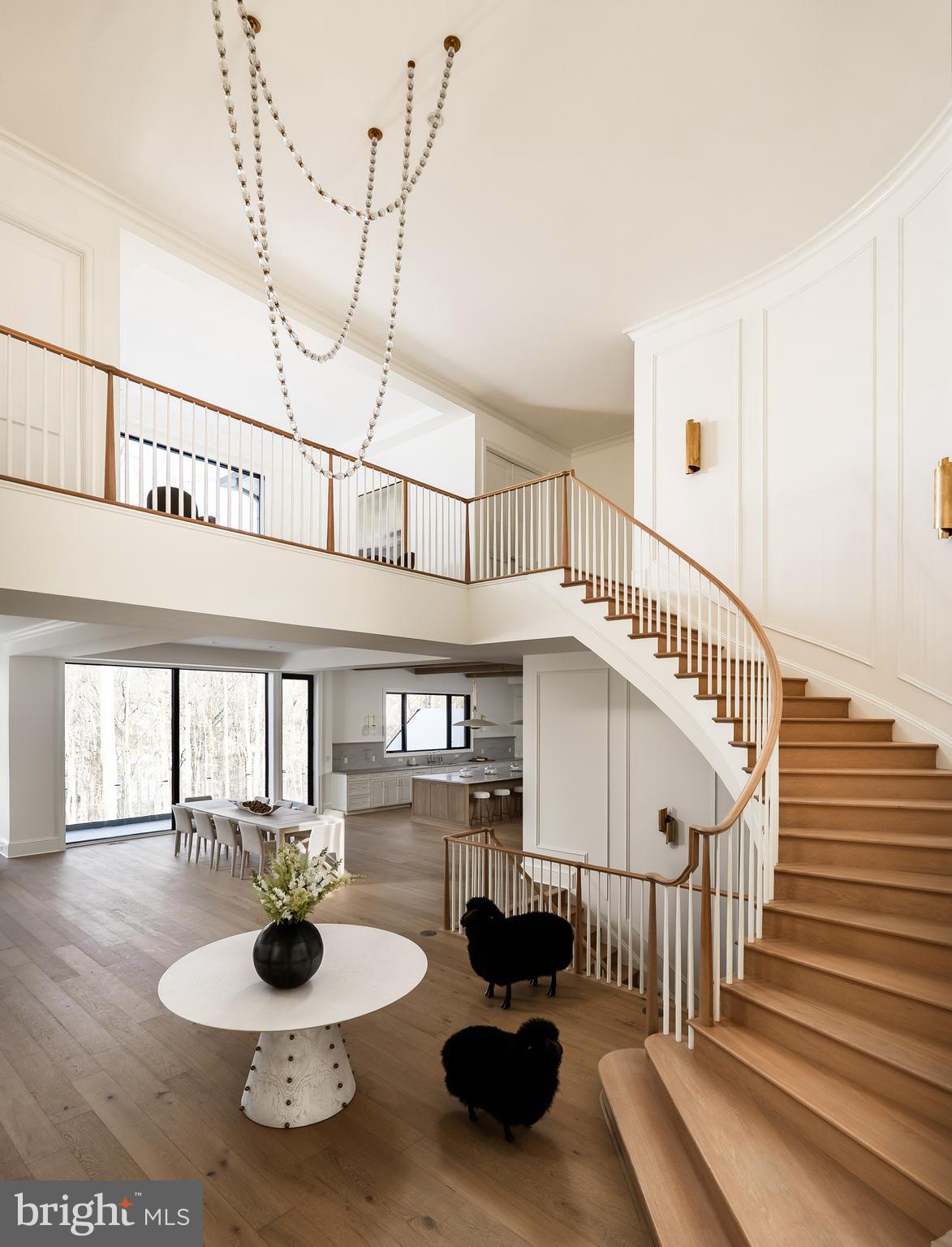 8634 Overlook Road McLean, VA 22102 - Photo 35 of 76 Sculptural curved floating staircase