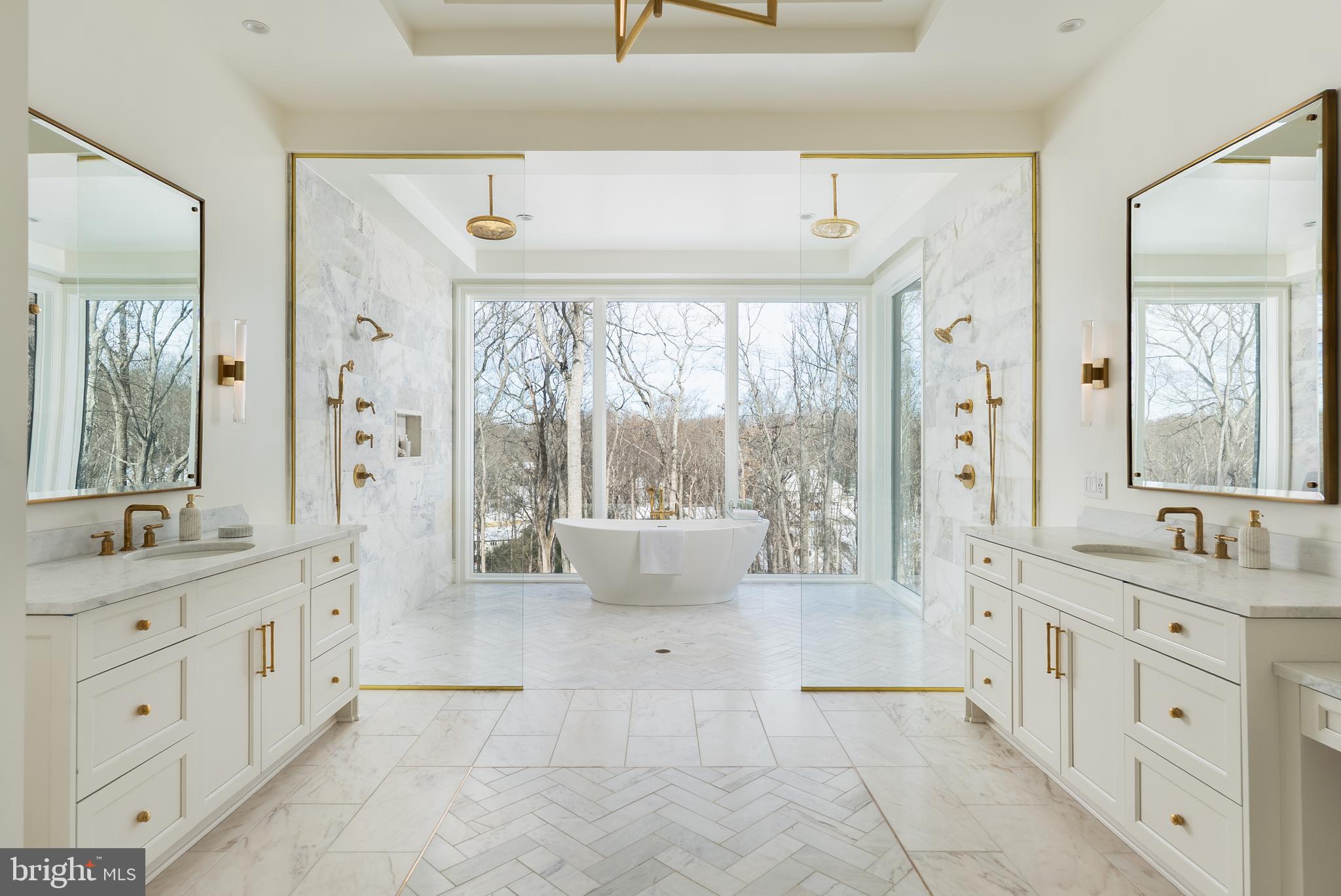 8634 Overlook Road McLean, VA 22102 - Photo 41 of 76 A showstopping primary bath