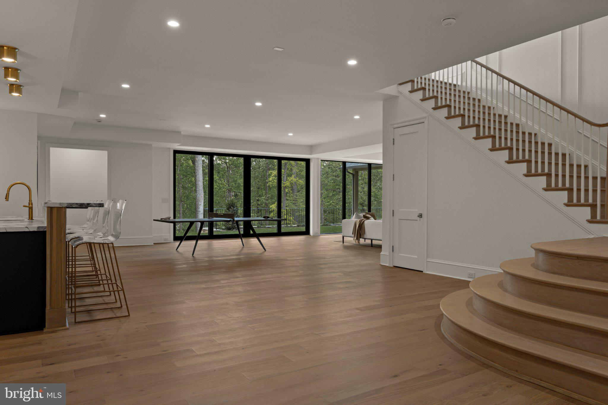 8634 Overlook Road McLean, VA 22102 - Photo 64 of 88 a view of an entryway with wooden floor