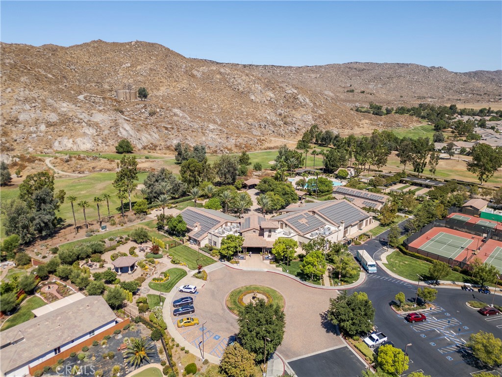 256 4 Seasons Boulevard Hemet, CA 92545 - Photo 26 of 31 an aerial view of residential house with an outdoor space