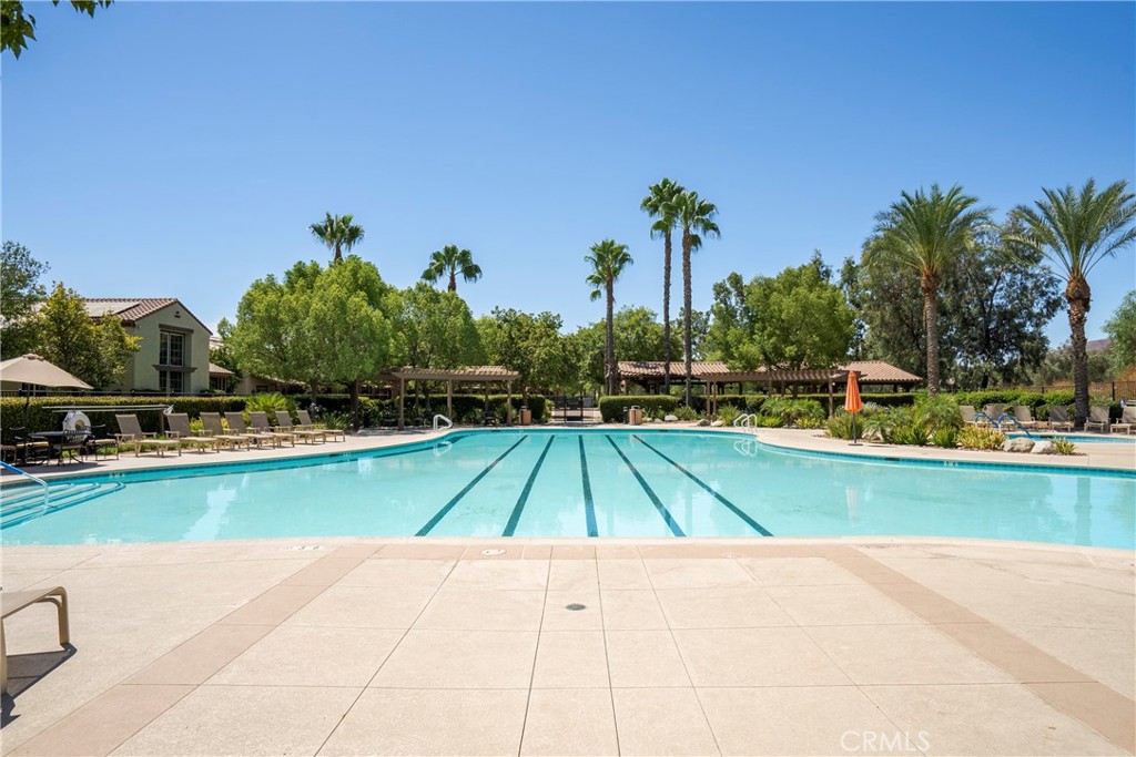 256 4 Seasons Boulevard Hemet, CA 92545 - Photo 28 of 31 a view of swimming pool with a yard