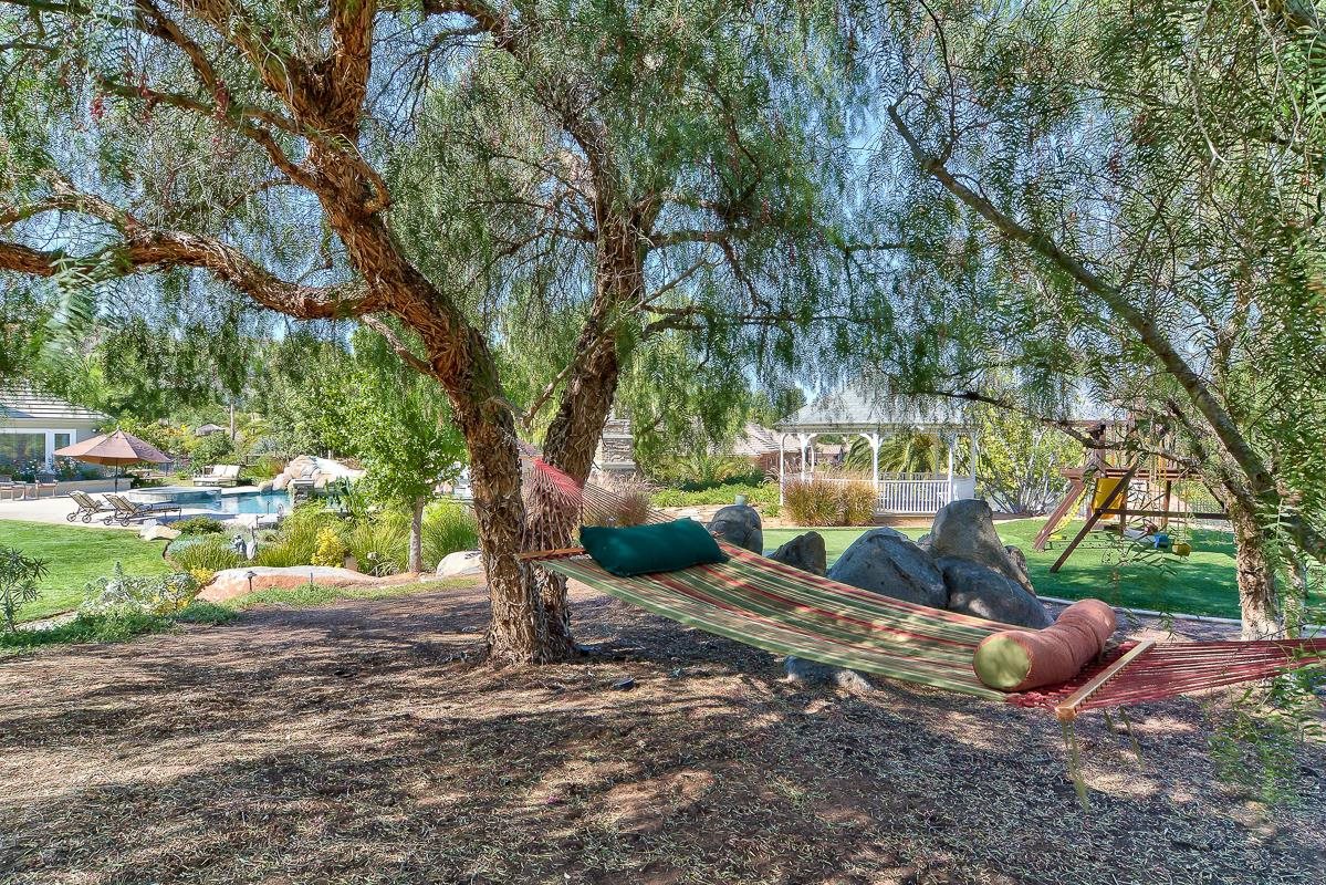 14009 Lake Poway Road Poway, CA 92064 - Photo 22 of 25 Read a book or take a nap on the hammock!