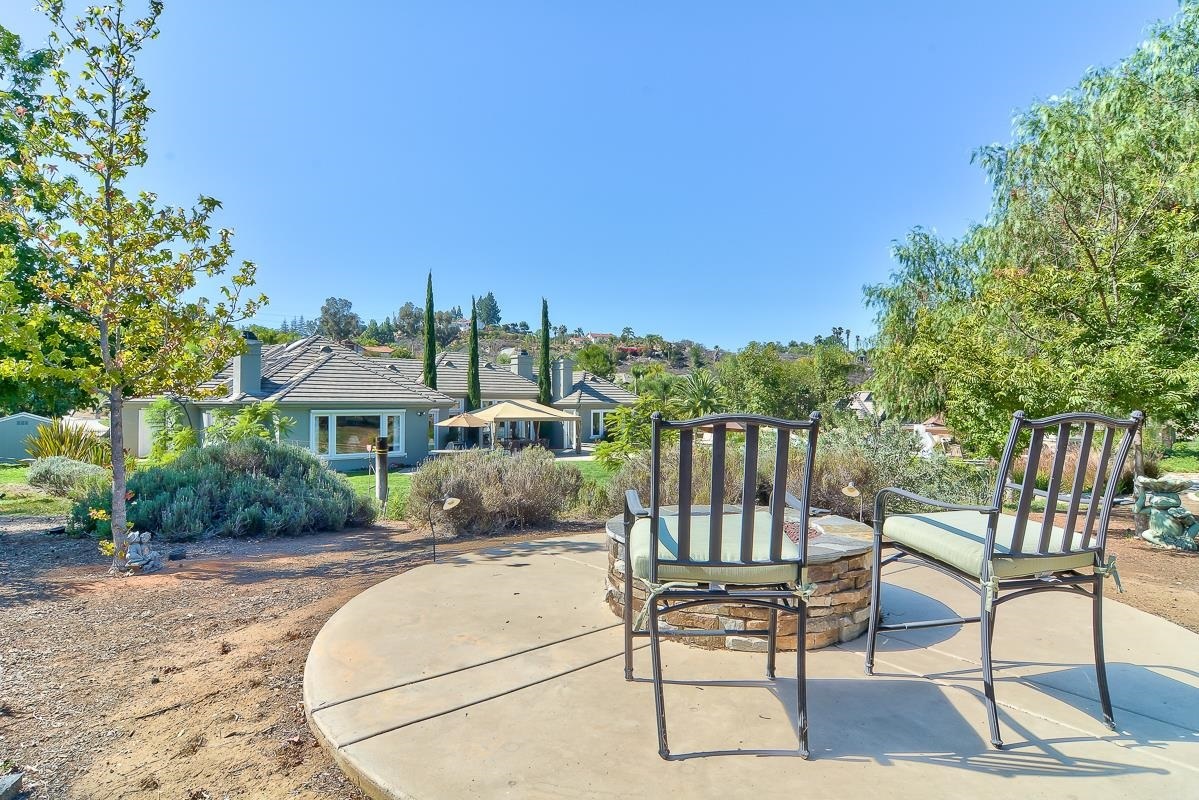 14009 Lake Poway Road Poway, CA 92064 - Photo 23 of 25 Sit around the fire pit with a beverage and enjoy the view of your private oasis!