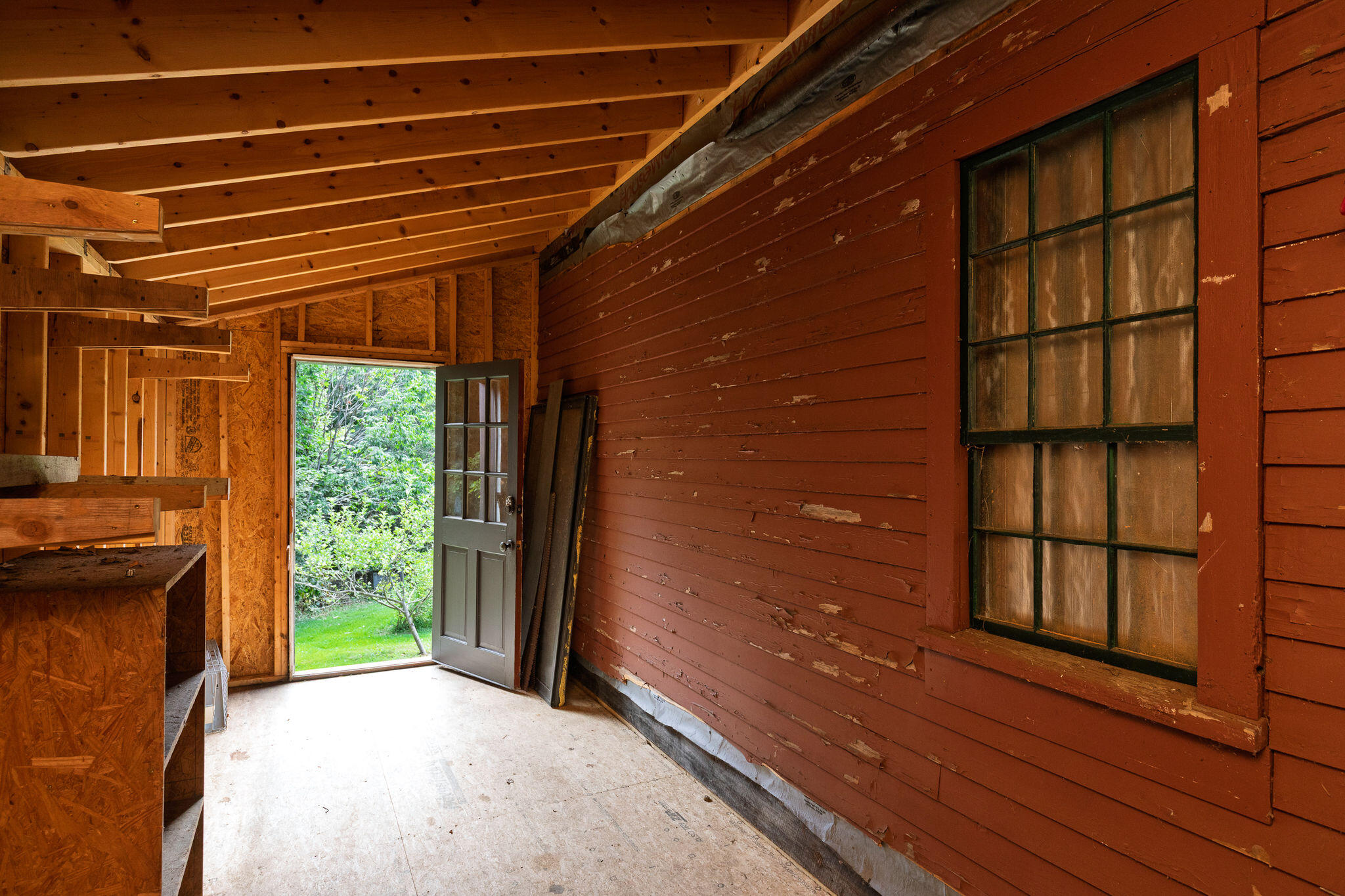 13 Lawrence Road Pownal, ME 04069 - Photo 51 of 58 Large Lean-To Shed on Barn