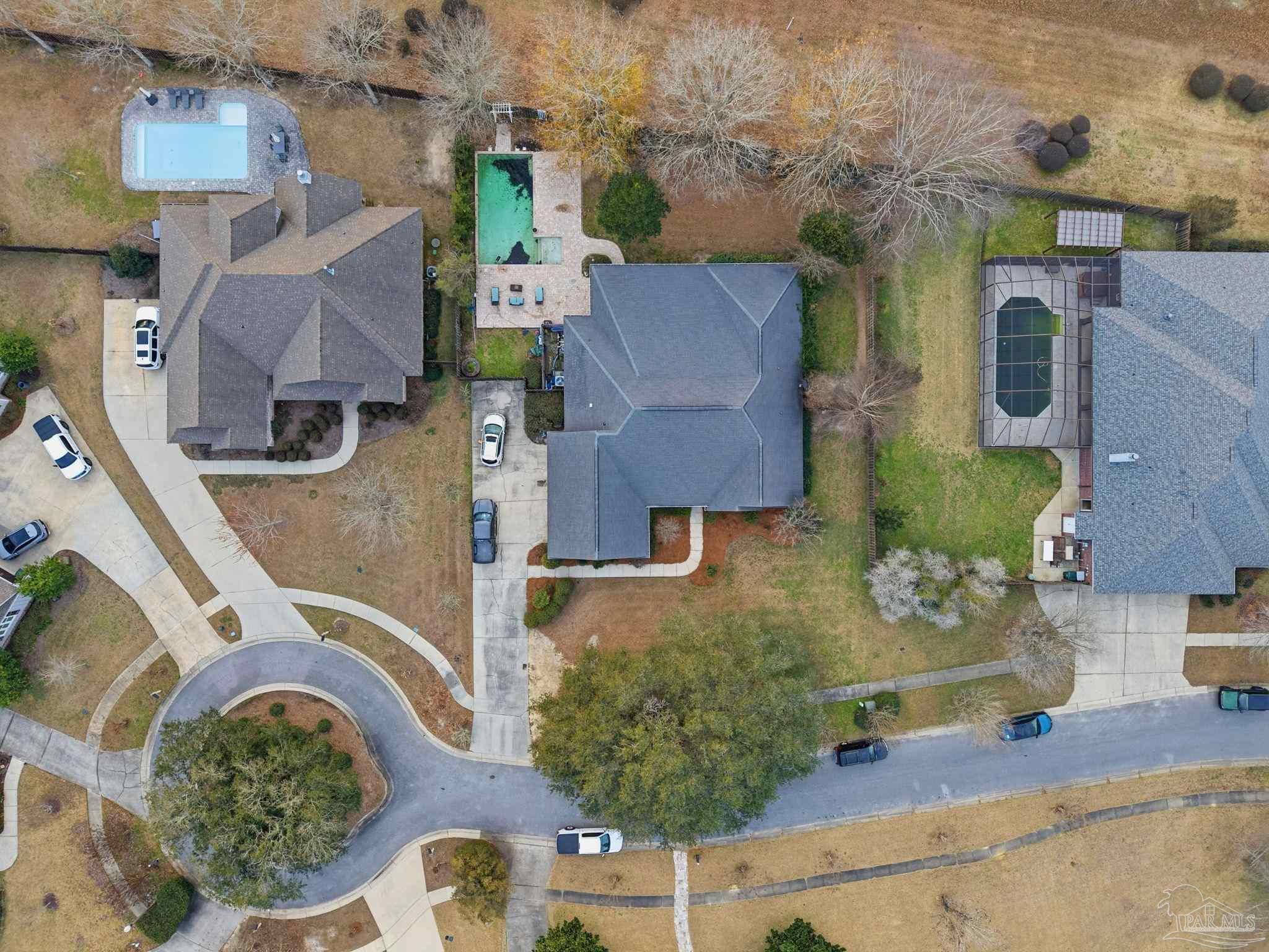 1207 Wings Way Cantonment, FL 32533 - Photo 38 of 39 an aerial view of residential houses with outdoor space