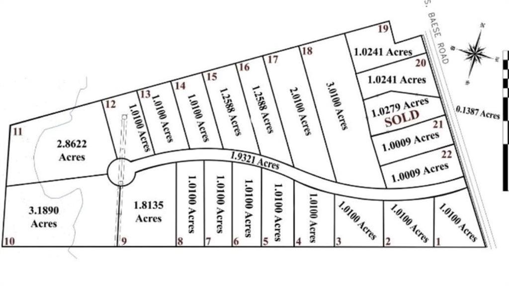 L21 South Baese Road Elm Mott, TX 76640 - Photo 4 of 5 a black and white photo of a floor