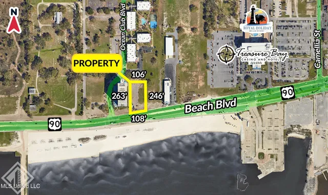 $275,000 | 2040 Beach Boulevard, Biloxi, MS 39531