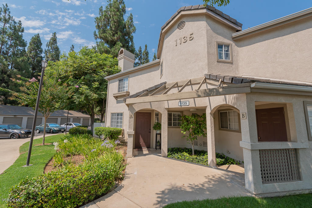 1135 Fitzgerald Road, Unit A Simi Valley, CA 93065 - Photo 46 of 49 a front view of a house with garden