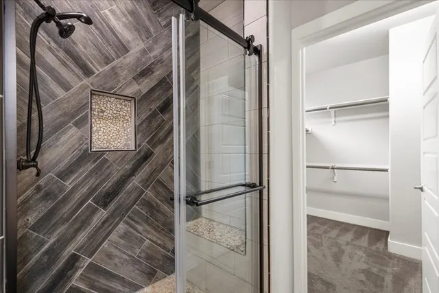 a bathroom with a sink a vanity and a mirror