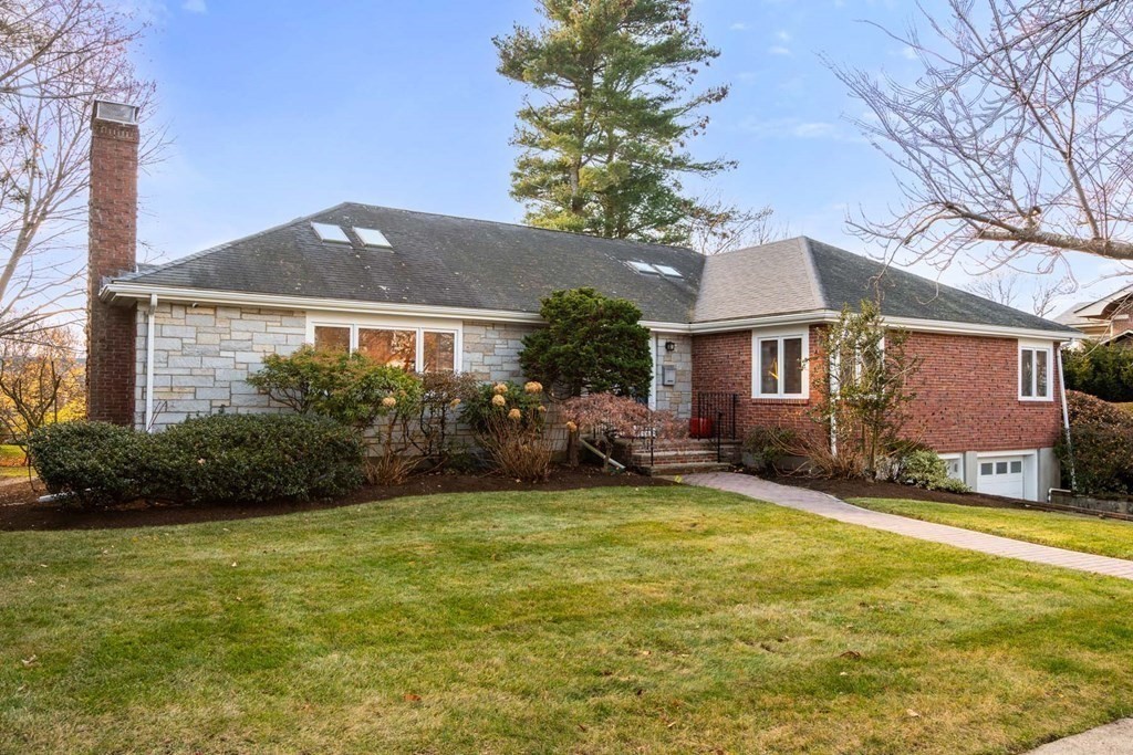 52 Sherbrooke Road Newton, MA 02458 - Photo 1 of 35 a view of a house with a yard