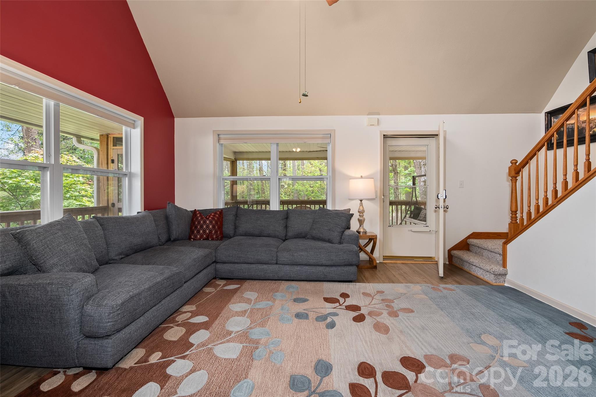 215 Atkins Loop Lake Junaluska, NC 28745 - Photo 10 of 44 a living room with furniture and a couch