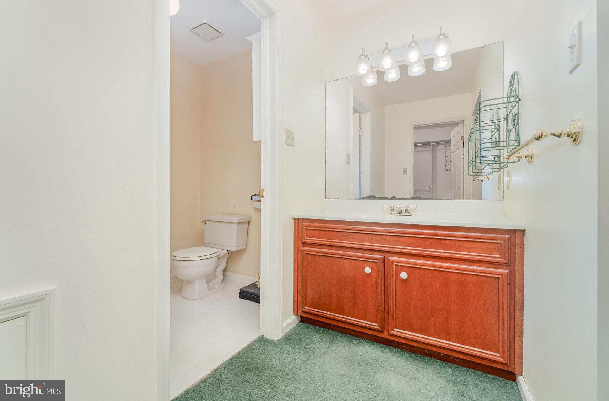 25 Estates Drive Reading, PA 19606 - Photo 21 of 43 a spacious bathroom with a toilet sink and mirror
