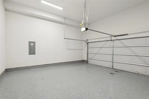 a view of a room with an empty space