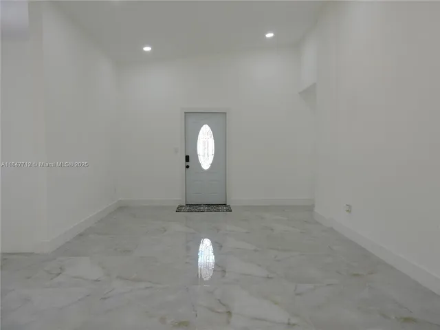 a view of empty room