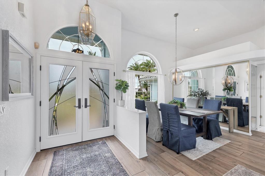 11 Amberjack Lane Placida, FL 33946 - Photo 44 of 46 a view of a dining room with furniture window and wooden floor