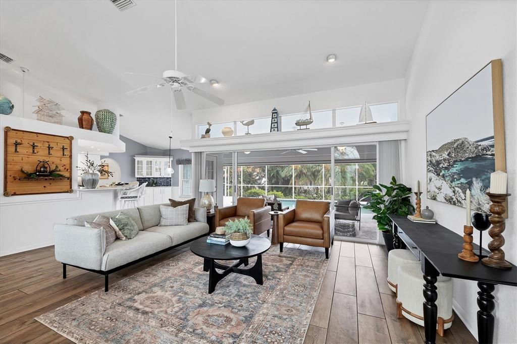 11 Amberjack Lane Placida, FL 33946 - Photo 45 of 46 a living room with furniture and a large window