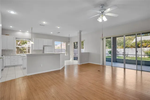 a view of livingroom with furniture window and front door