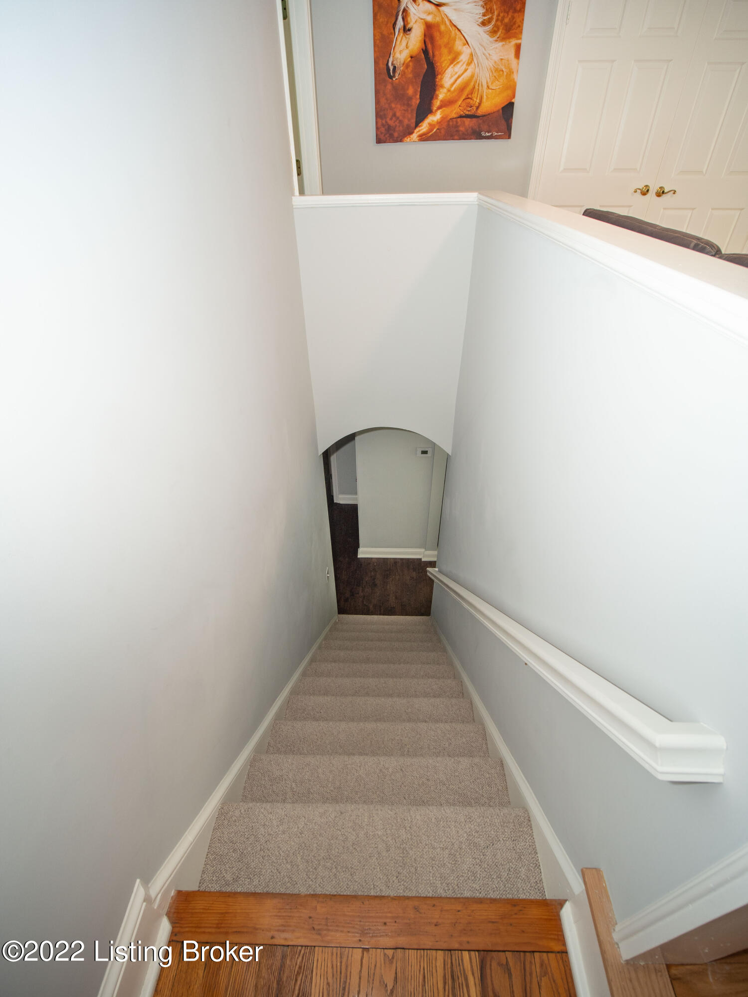 7206 Covered Bridge Road Prospect, KY 40059 - Photo 57 of 67 2nd Staircase to upstairs!