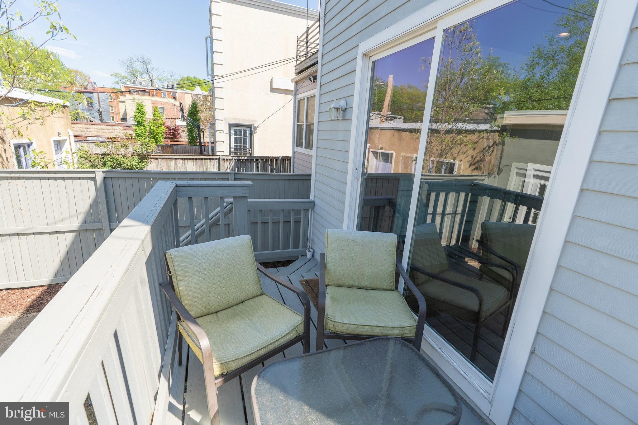 321 T Street Northwest Washington, DC 20001 - Photo 23 of 42 Private Rear Deck