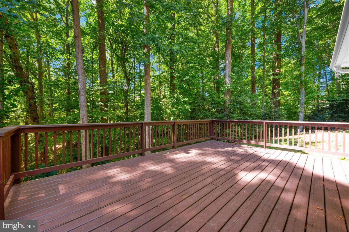 2614 Apple Way Dunkirk, MD 20754 - Photo 41 of 54 a view of deck with wooden floor and fence