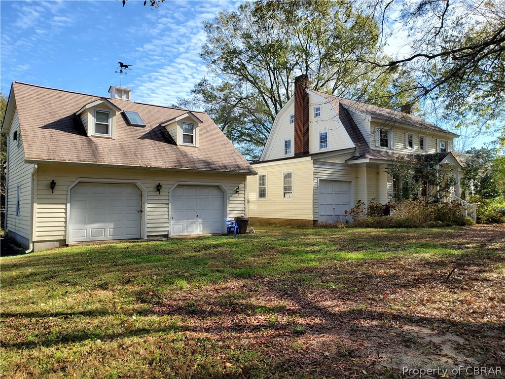 4073 East River Road Cardinal, VA 23025 - Photo 2 of 32 Detached Garage with apartment above.