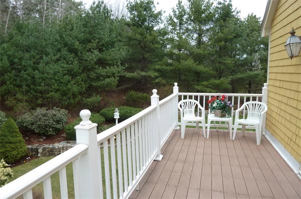 41 Forest Street Sherborn, MA 01770 - Photo 20 of 30 a view of balcony with furniture and trees