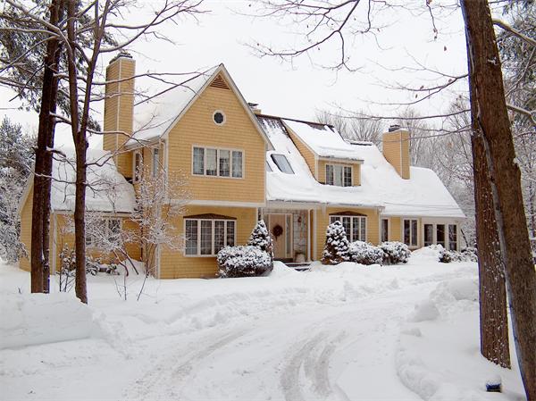 41 Forest Street Sherborn, MA 01770 - Photo 30 of 30 a view of a white house with a yard