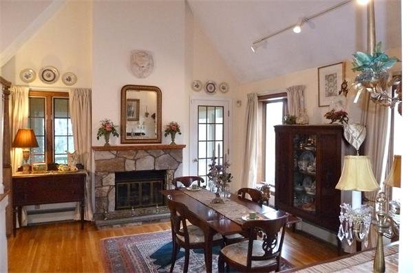 41 Forest Street Sherborn, MA 01770 - Photo 9 of 30 a view of a dining room with furniture and wooden floor