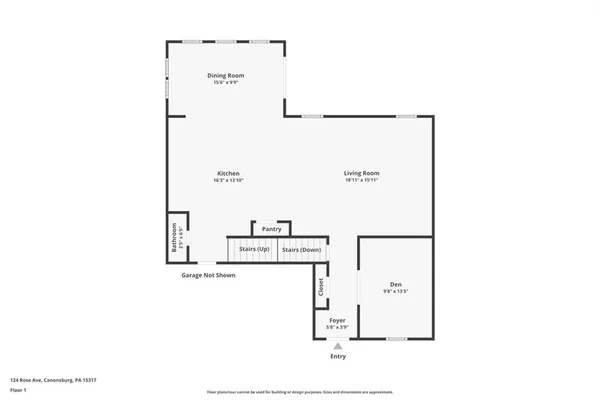 $425,000 | 124 Rose, Canonsburg, PA 15317