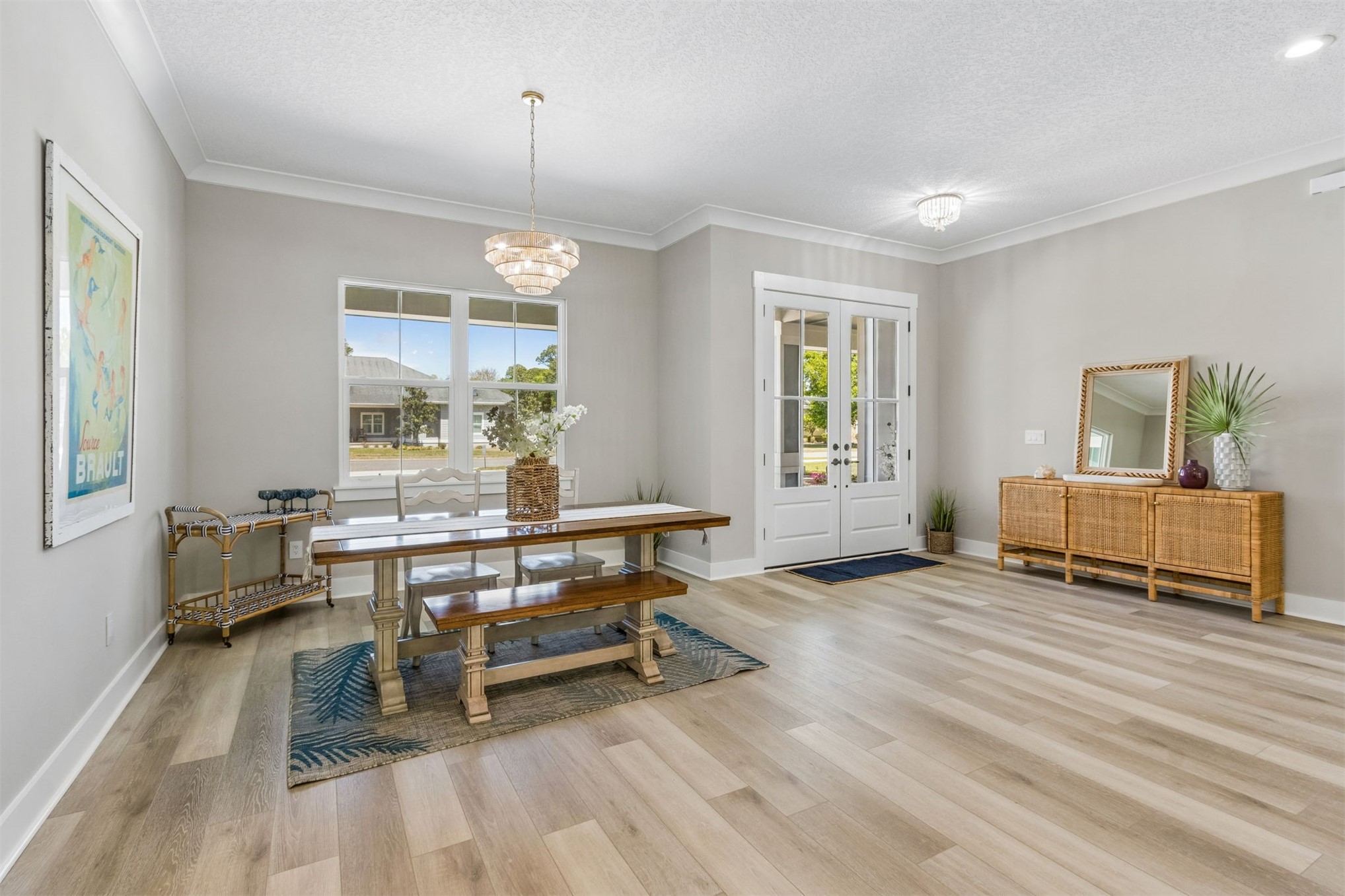 96050 Captains Pointe Road Yulee, FL 32097 - Photo 6 of 36 a living room with furniture and a wooden floor