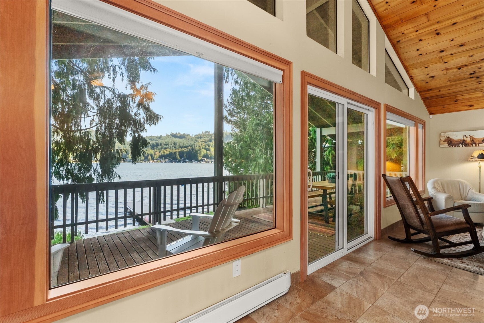 2147 Summit Lake Shore Road Northwest Olympia, WA 98502 - Photo 24 of 38 a view of balcony with furniture