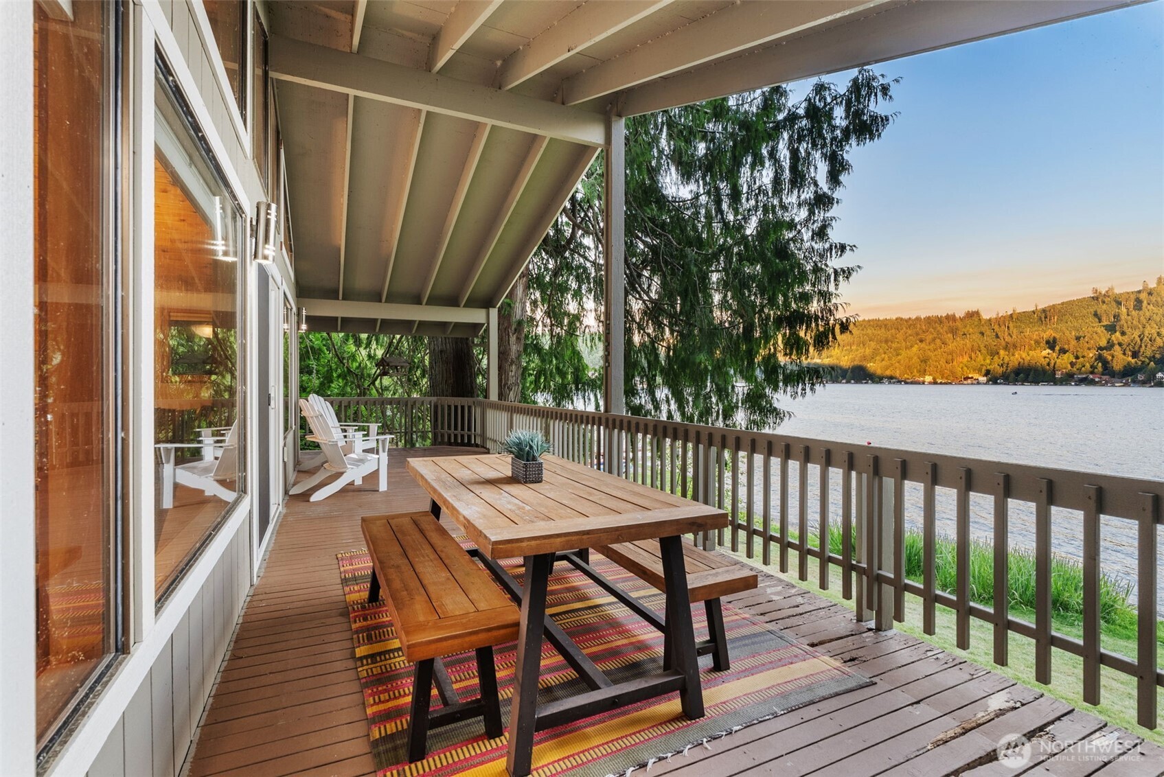 2147 Summit Lake Shore Road Northwest Olympia, WA 98502 - Photo 28 of 38 a view of a chairs on the roof deck