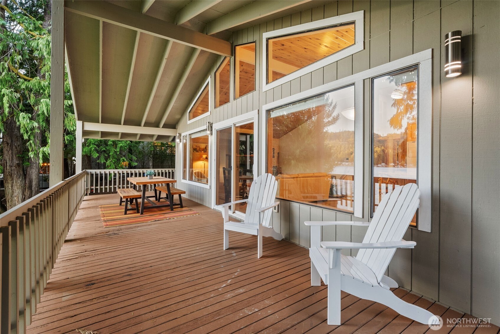 2147 Summit Lake Shore Road Northwest Olympia, WA 98502 - Photo 29 of 38 a view of porch with seating space