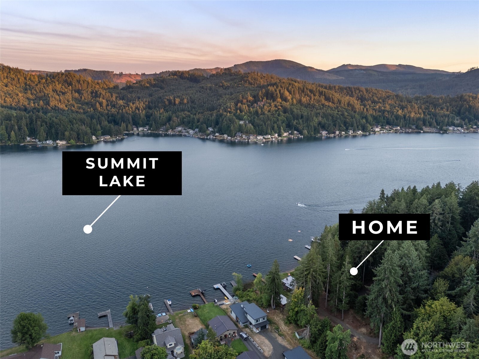 2147 Summit Lake Shore Road Northwest Olympia, WA 98502 - Photo 36 of 38 a view of a street sign under an umbrella