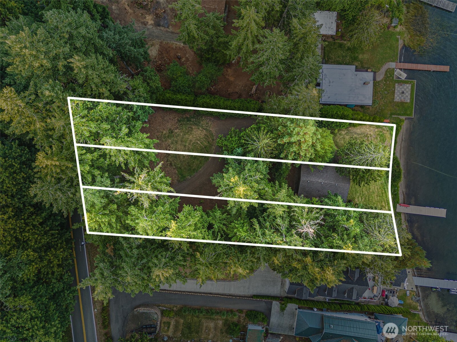 2147 Summit Lake Shore Road Northwest Olympia, WA 98502 - Photo 8 of 38 a view from a space with backyard