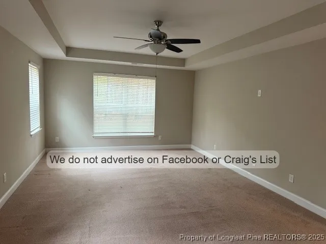 a view of a room with an window