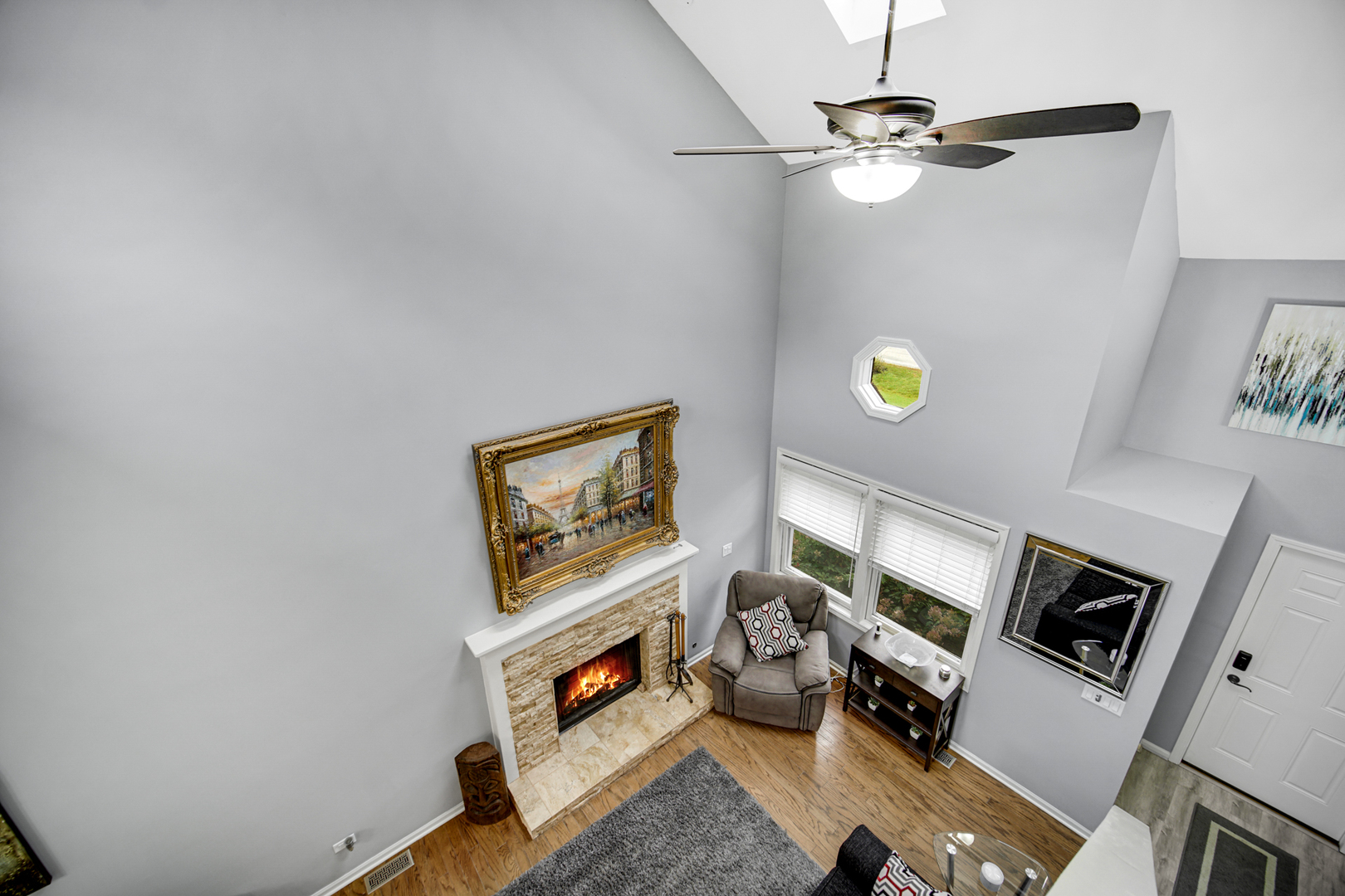 807 Summit Avenue Wauconda, IL 60084 - Photo 15 of 25 a living room with furniture and a flat screen tv