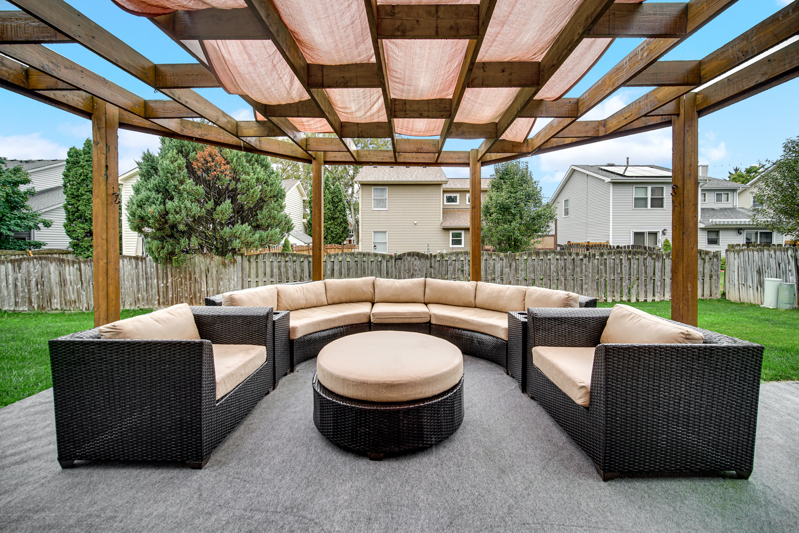 807 Summit Avenue Wauconda, IL 60084 - Photo 24 of 25 a outdoor living space with furniture and garden view