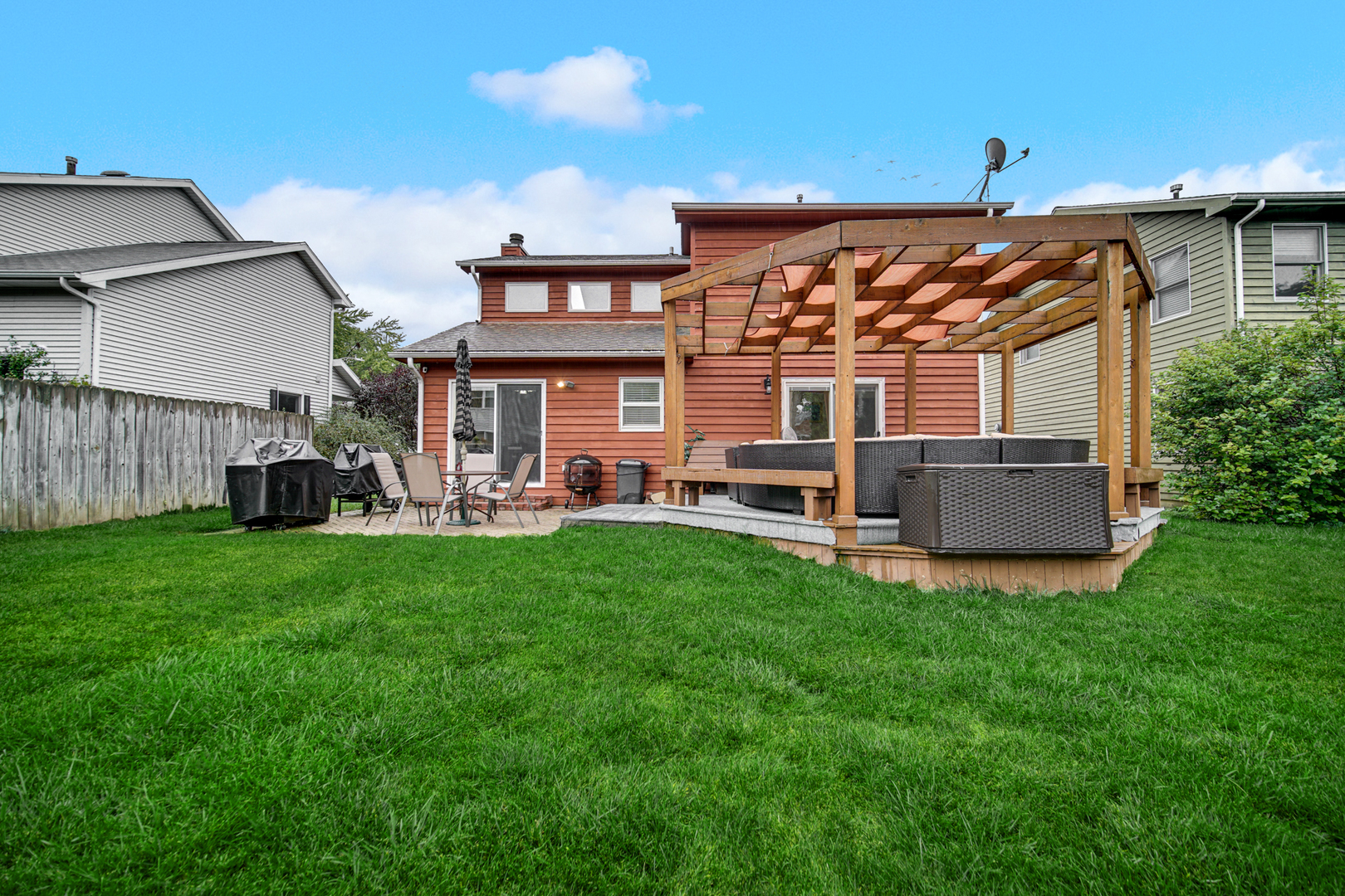 807 Summit Avenue Wauconda, IL 60084 - Photo 25 of 25 a view of a house with a backyard and a patio