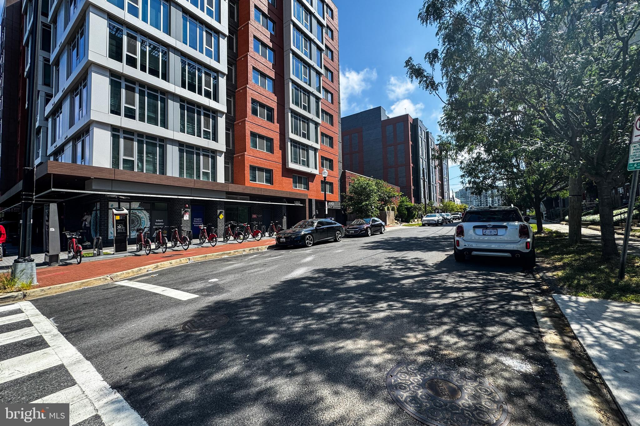 81 Q Street Southwest Washington, DC 20024 - Photo 36 of 36 a front view of a building with street view