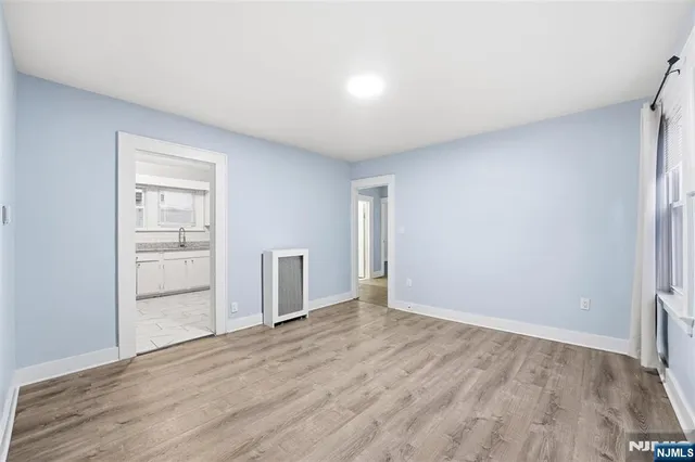 wooden floor in an empty room