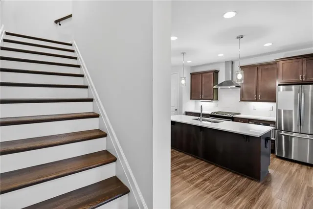 a view of empty room