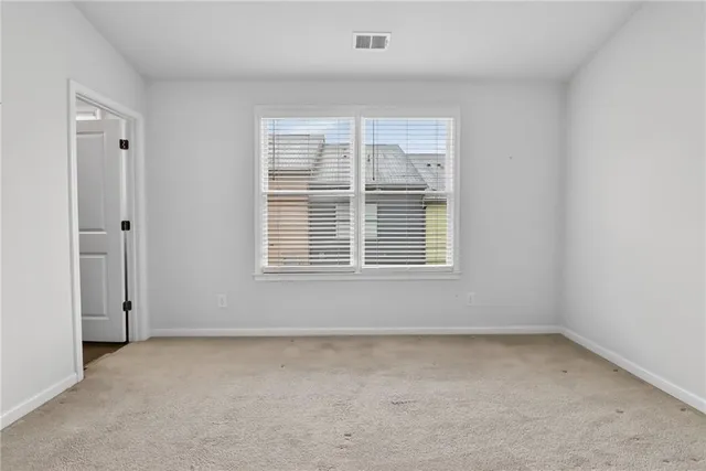 a view of empty room