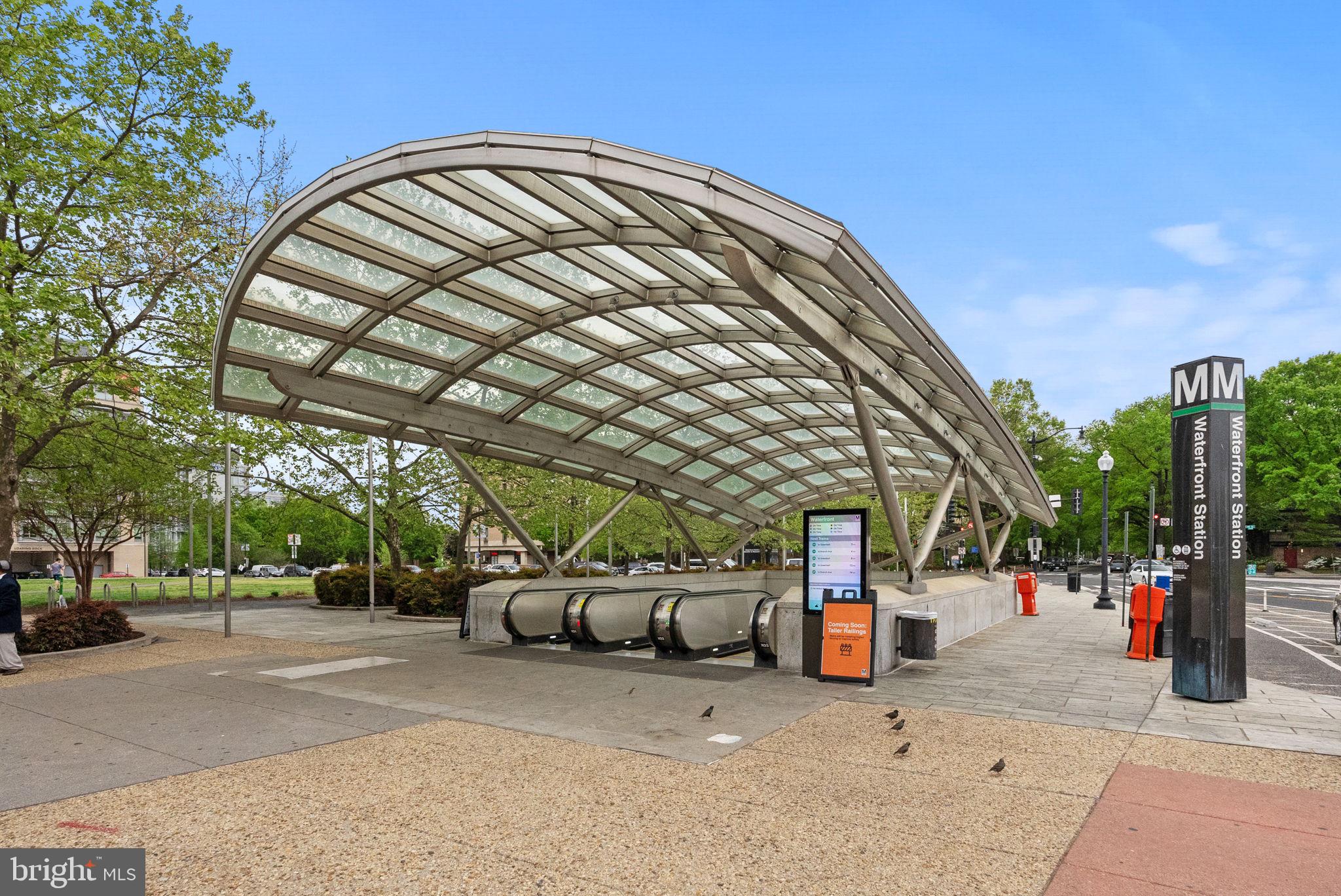 1250 4th Street Southwest, Unit W107 Washington, DC 20024 - Photo 30 of 30 a view of outdoor space with seating
