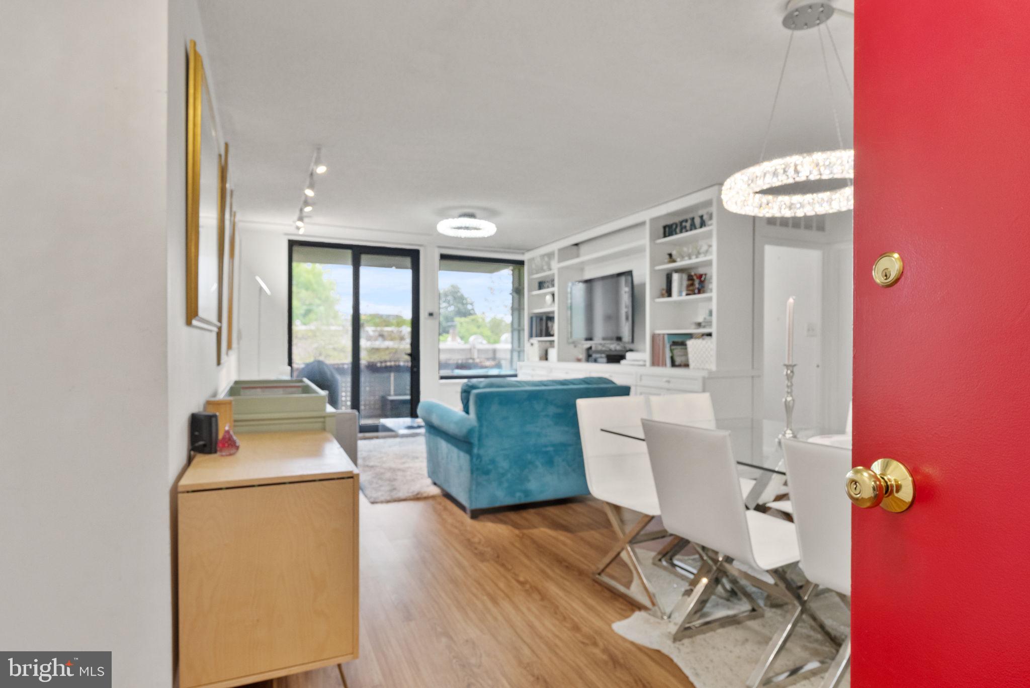 1250 4th Street Southwest, Unit W107 Washington, DC 20024 - Photo 4 of 30 a room with furniture and view of living room