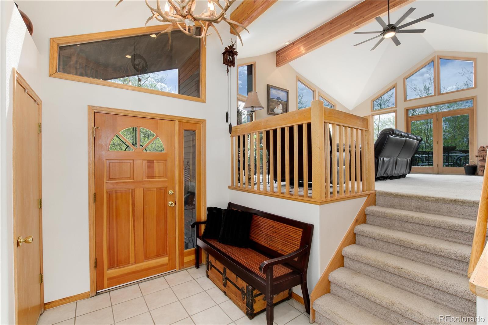 1211 Hughesville Road Black Hawk, CO 80422 - Photo 4 of 39 a view of entryway with a front door